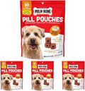 Milk-Bone Pill Pouches: Delicious Chicken Treats for Easy Medication - 125 Soft Chewy Treats in 5 Convenient Bags