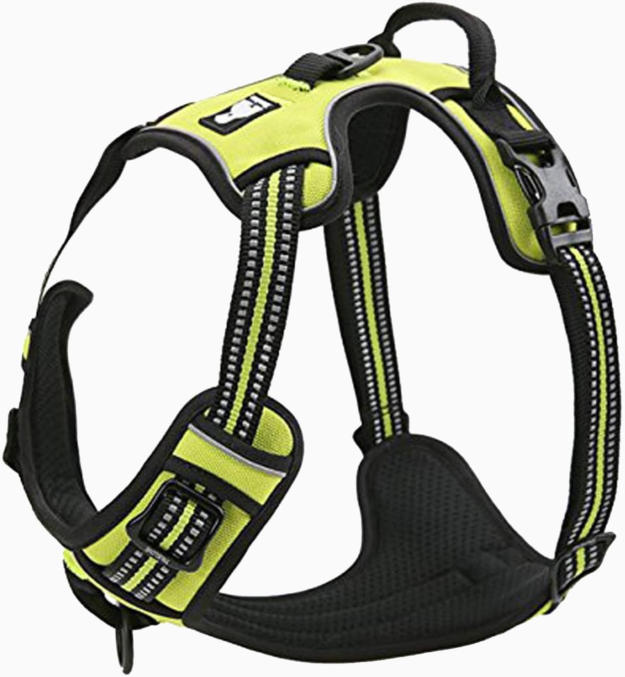 TRUE LOVE Adjustable No-Pull Dog Harness Reflective Pup Vest Harnesses Comfortable Control Brilliant Colors Truelove Tlh5651(Royal Blue,L)