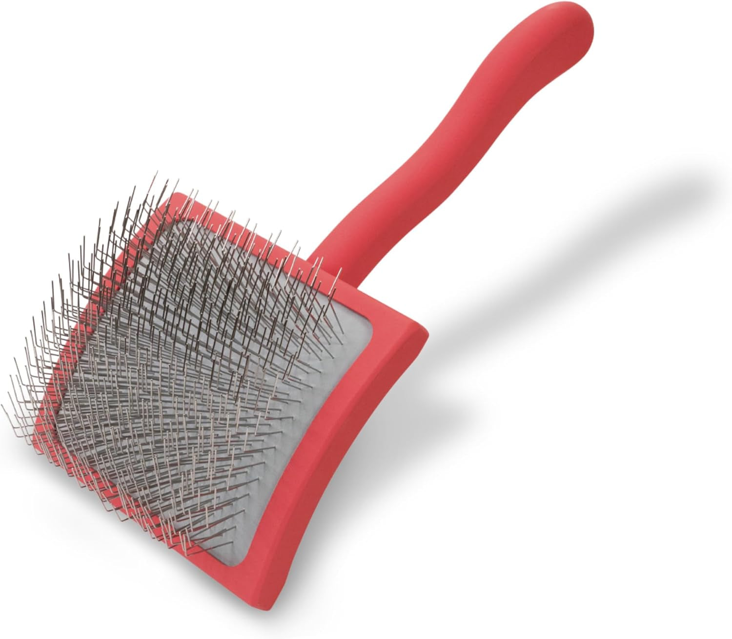 Chris Christensen Big K Dog Slicker Brush for Dogs (Goldendoodles, Labradoodles, Poodles), Groom like a Professional, Fluff Detangle Style, Saves Time Energy, Black, Large