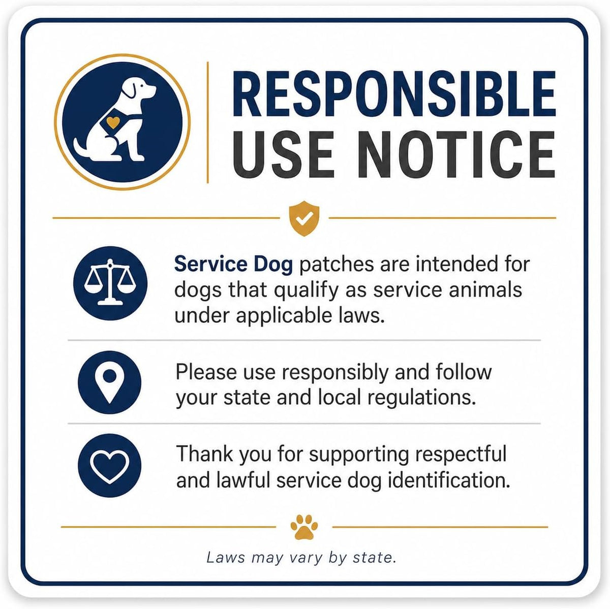Albcorp Reflective Service Dog Patches - Easy-Change Hook Backing for Vests & Harnesses, Small Size (4.6 x 1 Inch), Set of 2