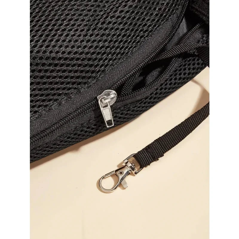 New Cat Pet Outdoor Backpack for Travel Play and Outing Portable Cat and Dog Backpack Handbag Lightweight Sturdy and Durable